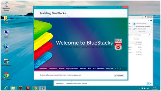 instal BlueStacks 5.12.115.1001